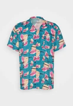 Kaotiko Shirt 80S Unisex - Overhemdblouse - Turquesa -Kaotiko Winkel aa676609523e4b38b0be804fb0c167b8