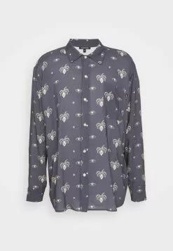 Kaotiko Cleopatra Unisex - Overhemdblouse - Blue 14 Kaotiko Cleopatra Unisex - Overhemdblouse - Blue -Kaotiko Winkel aaecfb3d0db84874a167c3dcaa0a6d6c