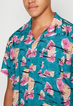 Kaotiko Shirt 80S Unisex - Overhemdblouse - Turquesa -Kaotiko Winkel adbc2204058c4f5aa0c9c86f87b11455