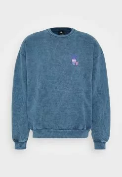 Kaotiko Crew Washed Make Life Epic Unisex - Sweater - Navy -Kaotiko Winkel b1ebd7ddd81542858a9a180deb466439