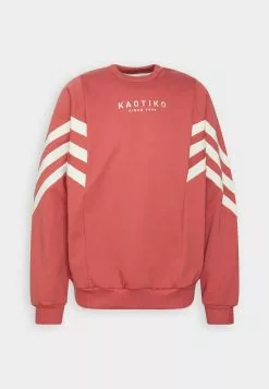 Kaotiko Crew Chad Unisex - Sweater - Brick/Ivory -Kaotiko Winkel b9f09877259e4713ac0350158703f133