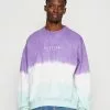 Kaotiko Crew Tie Dye Boone Unisex - Sweater - Purple/Aqua Marine -Kaotiko Winkel bbf93fc68ab547c897220efc585469ee