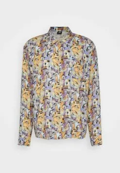 Kaotiko Camisa Ubud Unisex - Overhemdblouse - Yellow -Kaotiko Winkel be7443f372144064b0640f3753a42e11