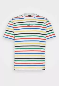 Kaotiko Niccolo Unisex - T-Shirt Print - Red/Blue/Green -Kaotiko Winkel c71ae99728dd4de28f4e9028a5179a7e