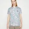 Kaotiko Tie Dye Bakari Unisex - T-Shirt Print - Malva/Niagara -Kaotiko Winkel c86d4568a4364b49bda2cd59ad6fc62c