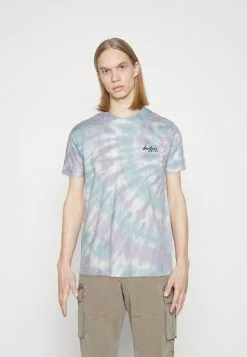 Kaotiko Tie Dye Bakari Unisex - T-Shirt Print - Malva/Niagara