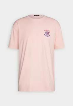 Kaotiko Burguer Unisex - T-Shirt Print - Pink -Kaotiko Winkel ca12c70155b04aa98007294e754ecec4