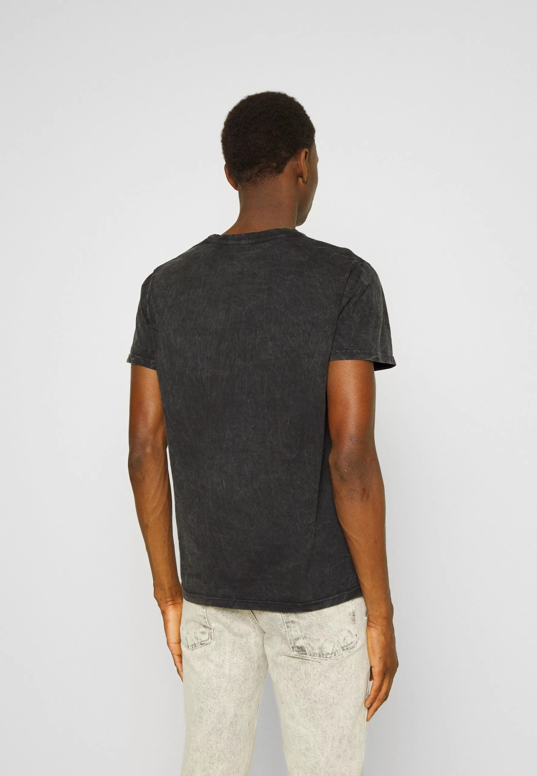 Kaotiko Washed Mouth Colors Unisex - T-Shirt Print - Black 6 Kaotiko Washed Mouth Colors Unisex - T-Shirt Print - Black - Afbeelding 4