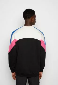 Kaotiko Crew Dru Unisex - Sweater - Ivory/Black/Royal/Fuxia -Kaotiko Winkel cdaf40a8f5024e3296f2935eef4553ed