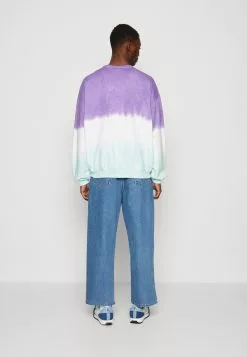 Kaotiko Crew Tie Dye Boone Unisex - Sweater - Purple/Aqua Marine -Kaotiko Winkel d31d8c00418248d49f3a652daec7bfd0