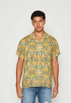 Kaotiko Shirt Jordania Unisex - Overhemdblouse - Mustard