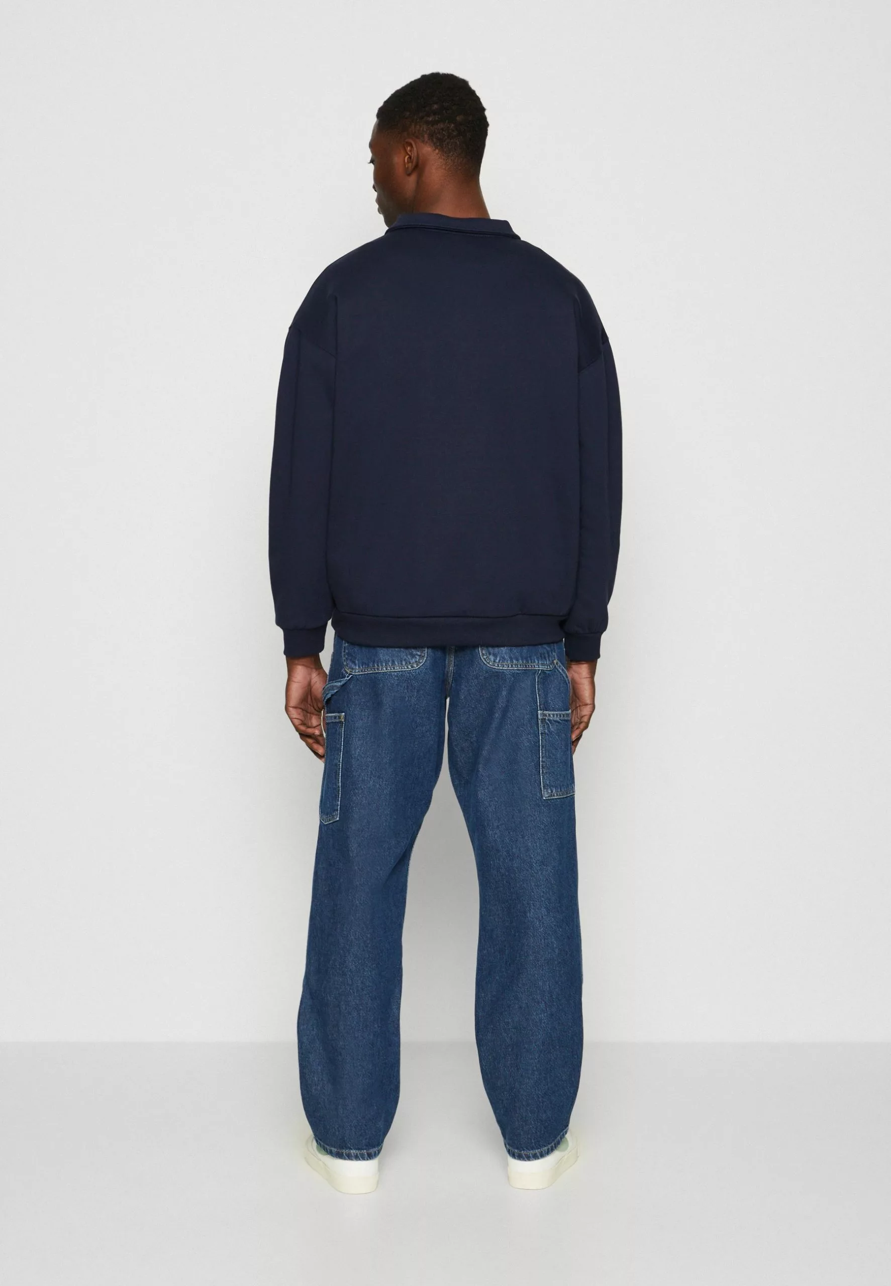 Kaotiko Crew Darel Unisex - Sweater - Navy 5 Kaotiko Crew Darel Unisex - Sweater - Navy - Afbeelding 3