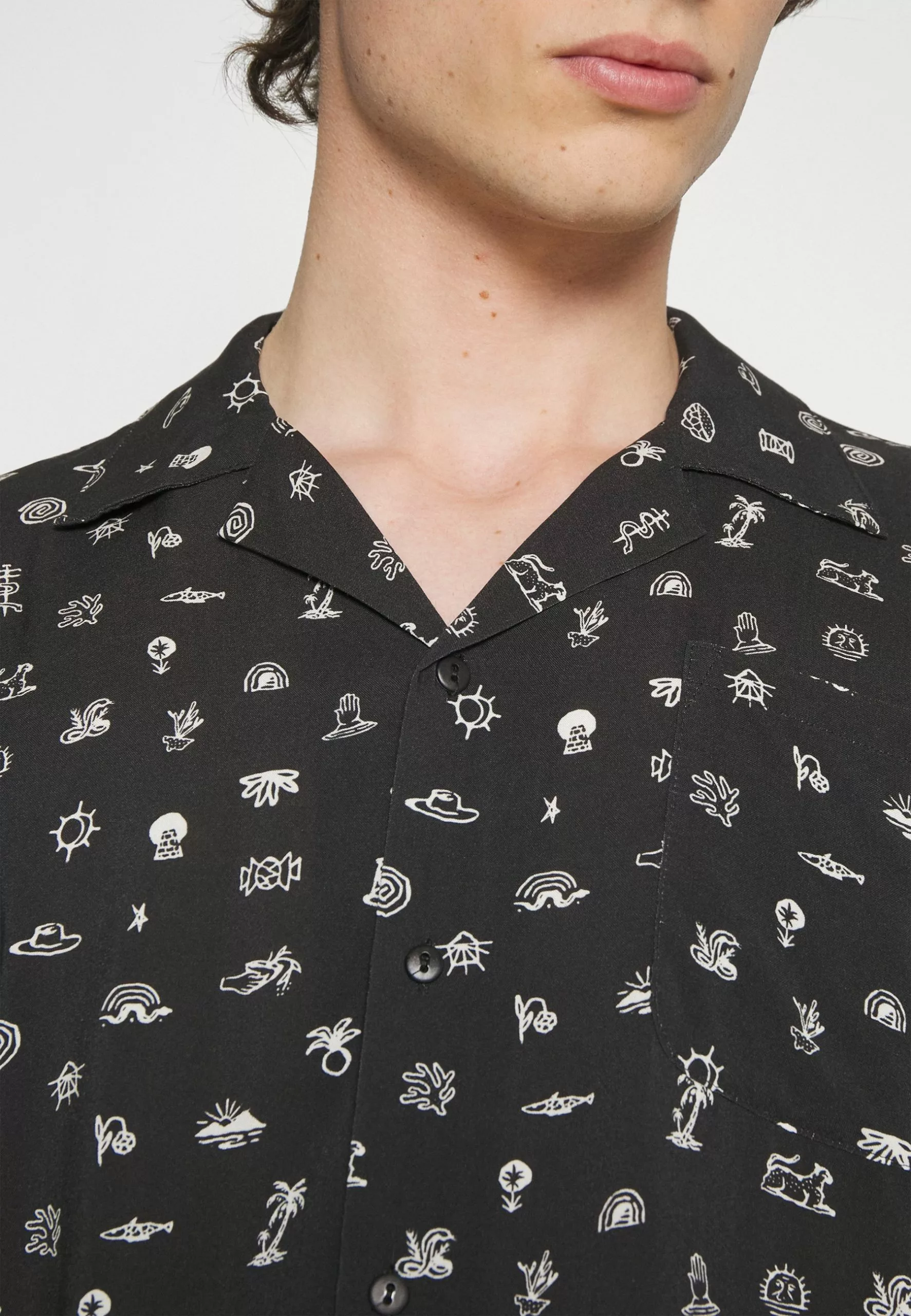 Kaotiko Sonora Desert Unisex - Overhemd - Black 7 Kaotiko Sonora Desert Unisex - Overhemd - Black - Afbeelding 5