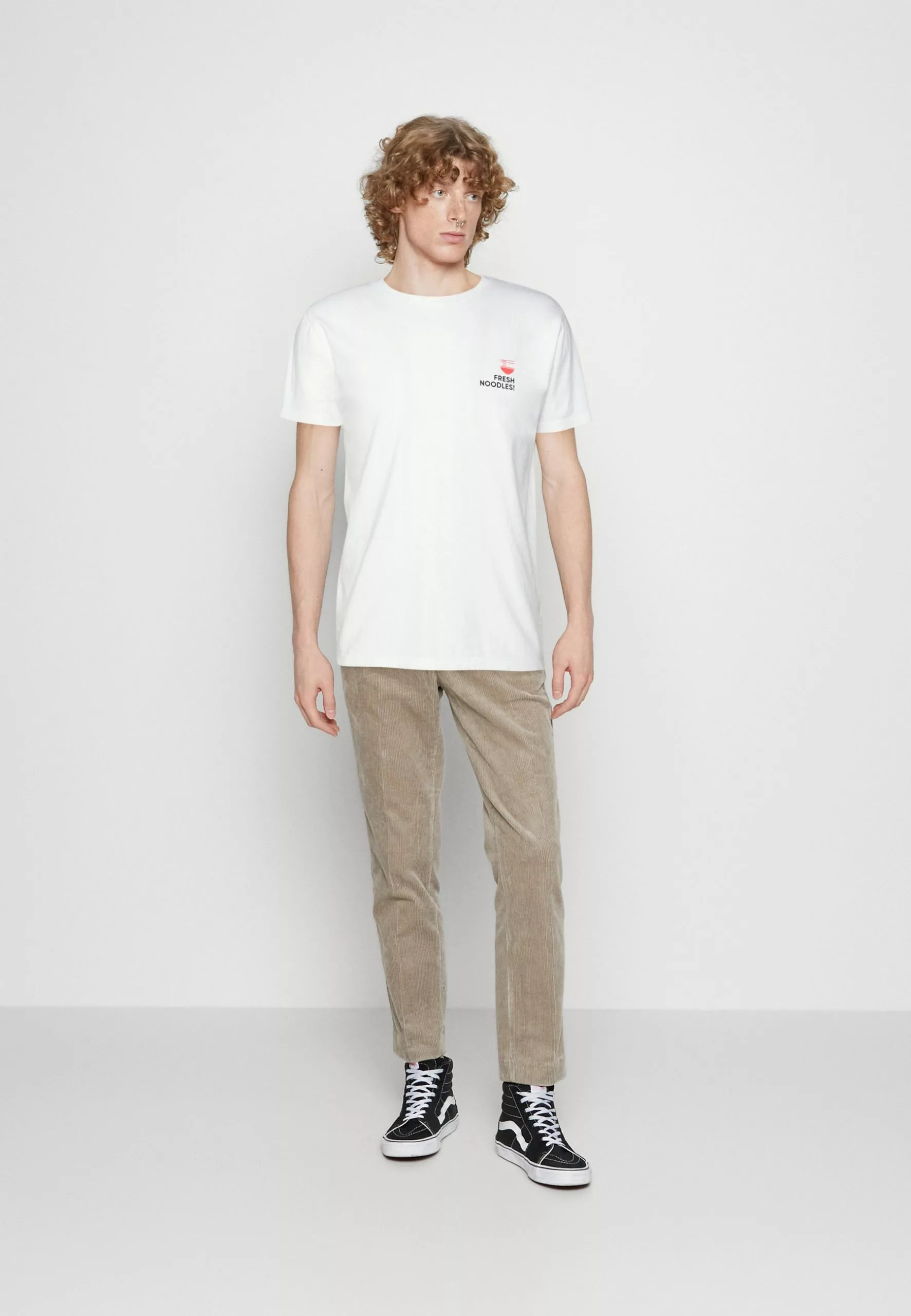 Kaotiko Washed Fresh Noodles Unisex - T-Shirt Print - White 4 Kaotiko Washed Fresh Noodles Unisex - T-Shirt Print - White - Afbeelding 2