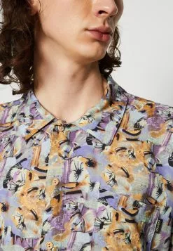 Kaotiko Camisa Ubud Unisex - Overhemdblouse - Yellow -Kaotiko Winkel dbe2ff7ae0824b02ab1b87d61d99237d