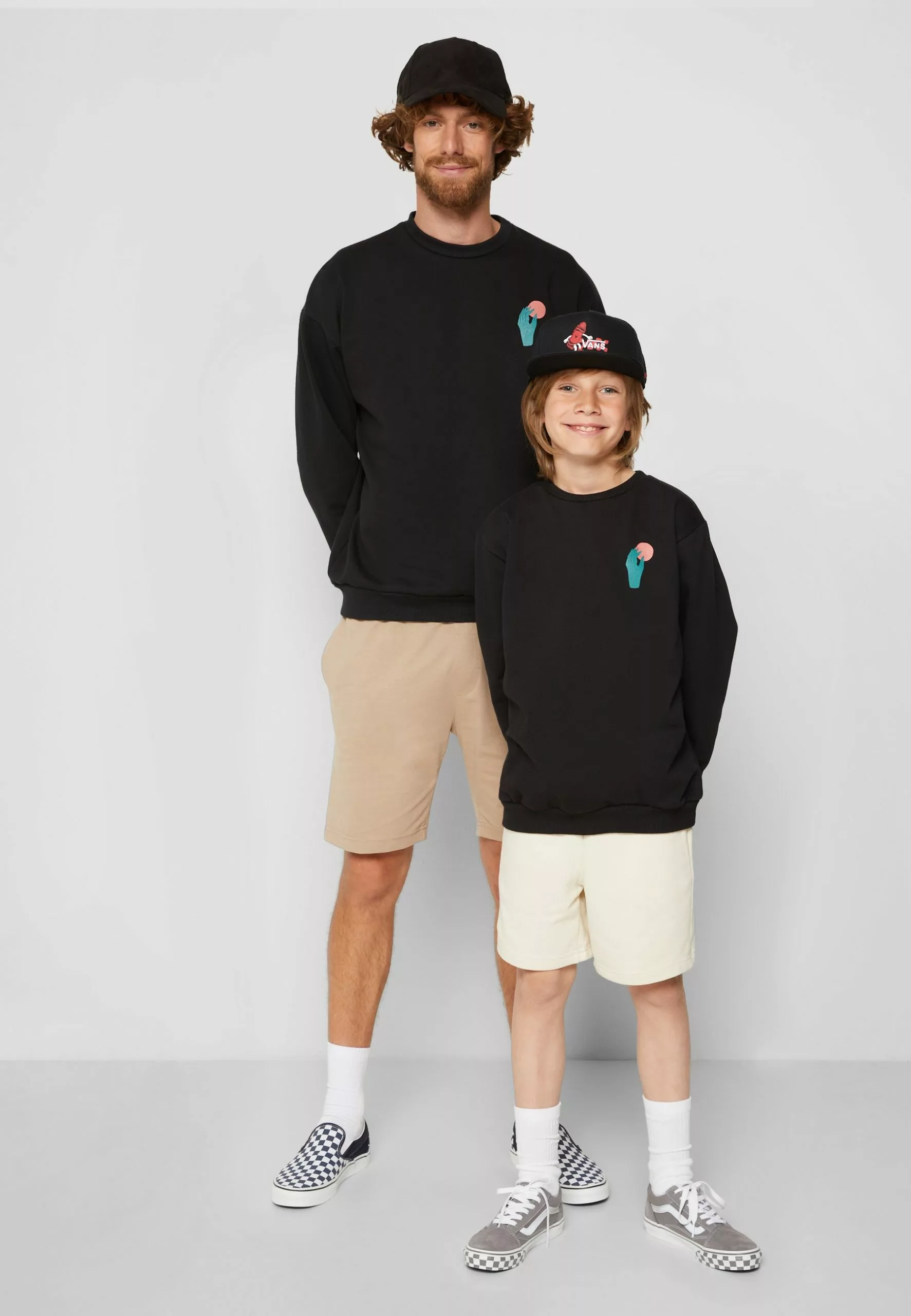 Kaotiko Crew Minimal Unisex - Sweater - Black 4 Kaotiko Crew Minimal Unisex - Sweater - Black - Afbeelding 2