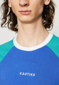 Kaotiko Levin Unisex - T-Shirt Print - Heura/Ivory/Steel -Kaotiko Winkel ddb048588a844469960ab1b89fa6bf62