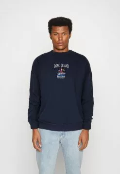Kaotiko Crew Lighthouse Unisex - Sweater - Navy