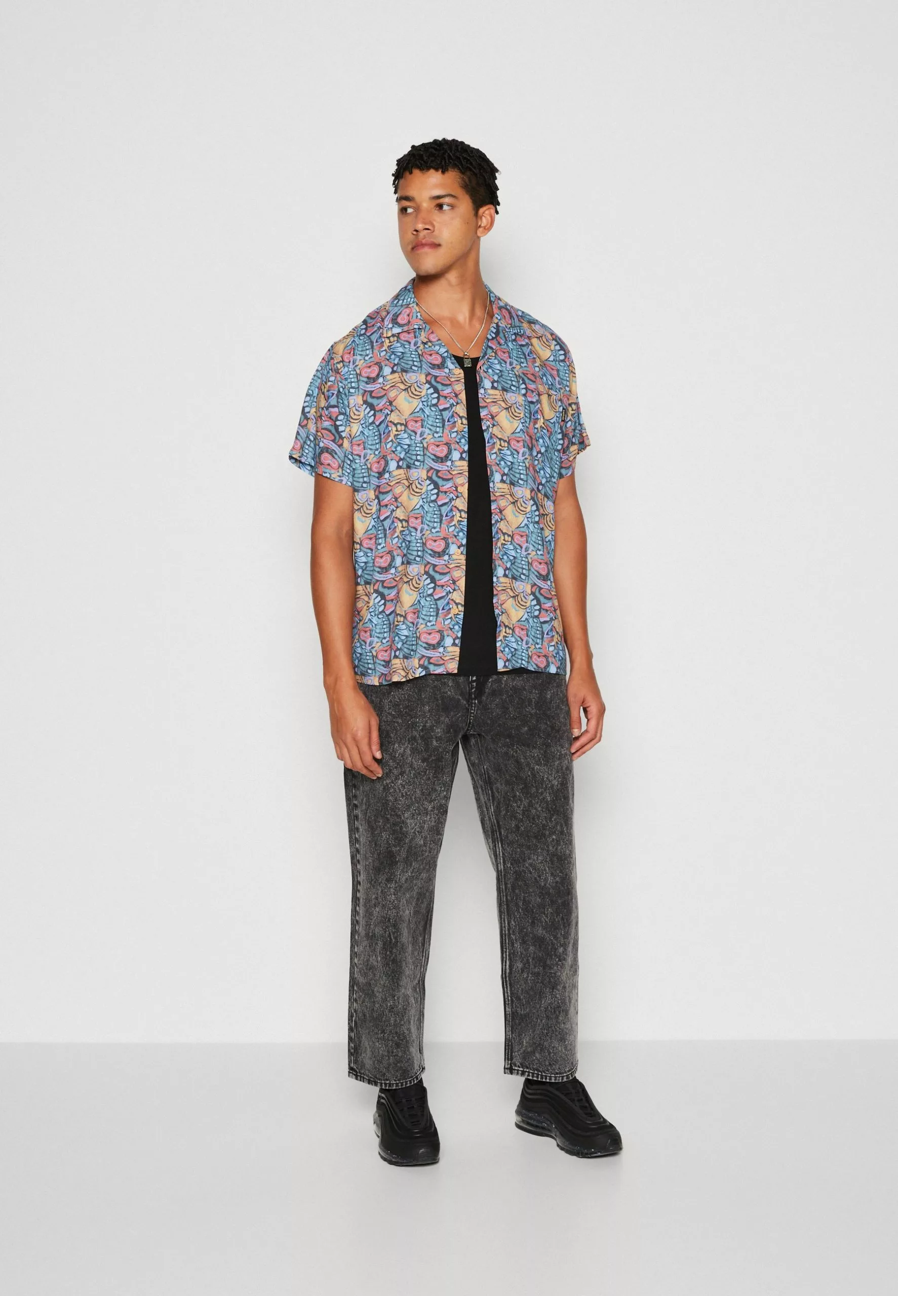 Kaotiko Shirt Unisex - Overhemdblouse - Mustard 4 Kaotiko Shirt Unisex - Overhemdblouse - Mustard - Afbeelding 2