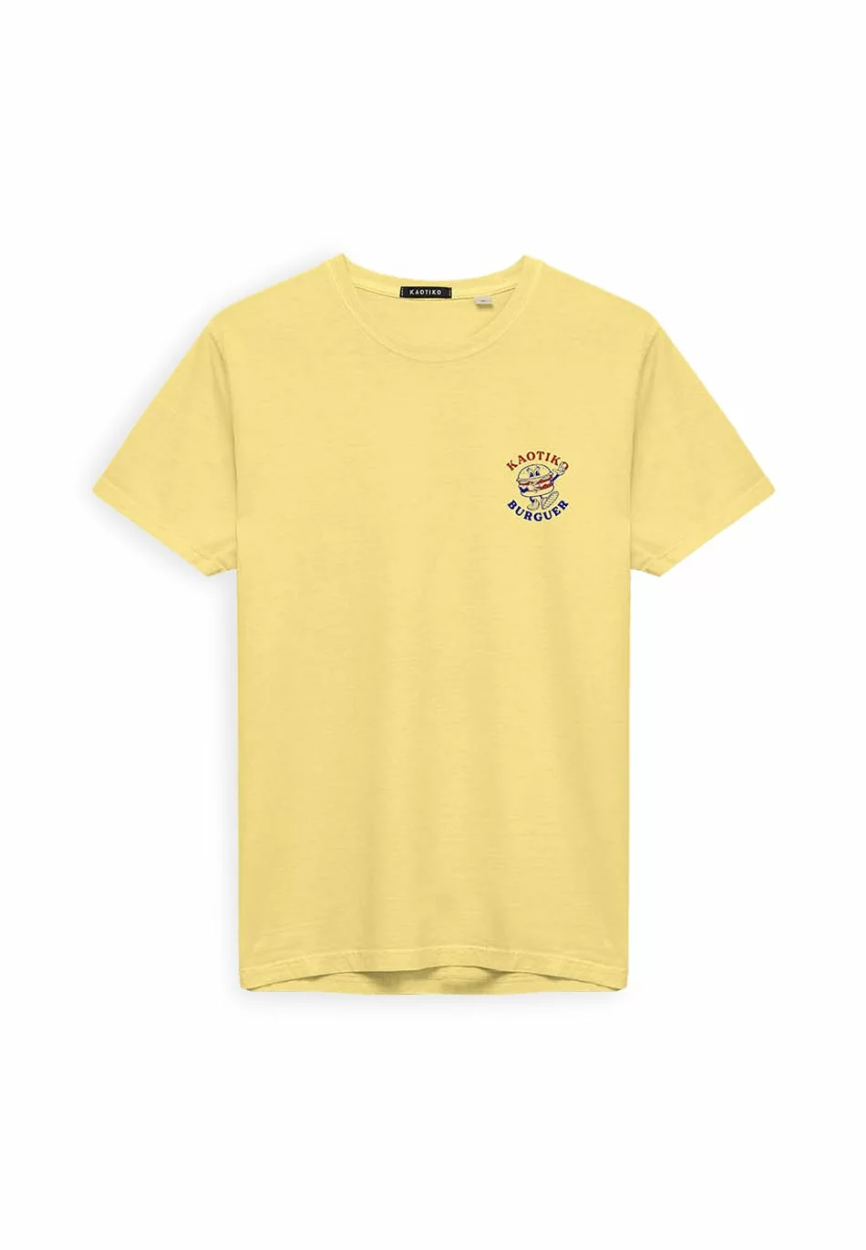 Kaotiko Washed Burguer - T-Shirt Print - Amarillo 9 Kaotiko Washed Burguer - T-Shirt Print - Amarillo - Afbeelding 7