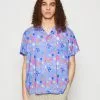 Kaotiko Shirt Wild Flower Unisex - Overhemd - Niagara -Kaotiko Winkel ea478d5baba74c48af6ec0ef34ea36e8