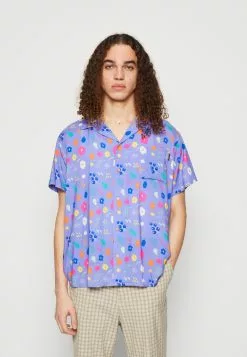 Kaotiko Shirt Wild Flower Unisex - Overhemd - Niagara