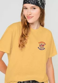 Kaotiko Washed Burguer - T-Shirt Print - Amarillo 12 Kaotiko Washed Burguer - T-Shirt Print - Amarillo -Kaotiko Winkel ed347d1460344798b47ffa78afe0c379
