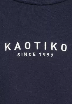 Kaotiko Crew Benton Unisex - Sweater - Navy/Royal/Fuxia -Kaotiko Winkel ed5c3200270c439a8a7652459c3dad3c