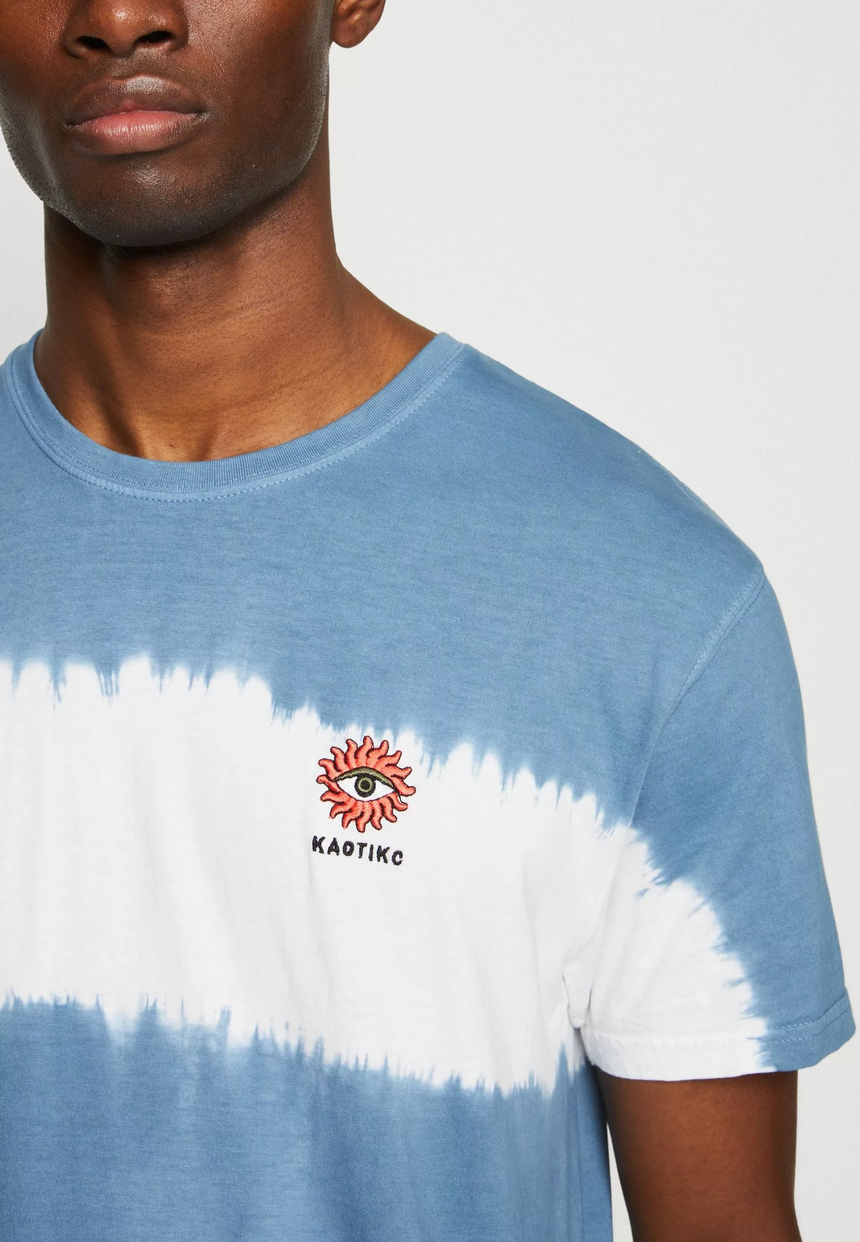 Kaotiko Tie Dye Sun Unisex - T-Shirt Print - Blue 8 Kaotiko Tie Dye Sun Unisex - T-Shirt Print - Blue - Afbeelding 6