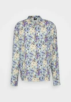 Kaotiko Camisa Ubud Unisex - Overhemdblouse - Purple -Kaotiko Winkel efd4338692ad440bb94534342a9fdf51