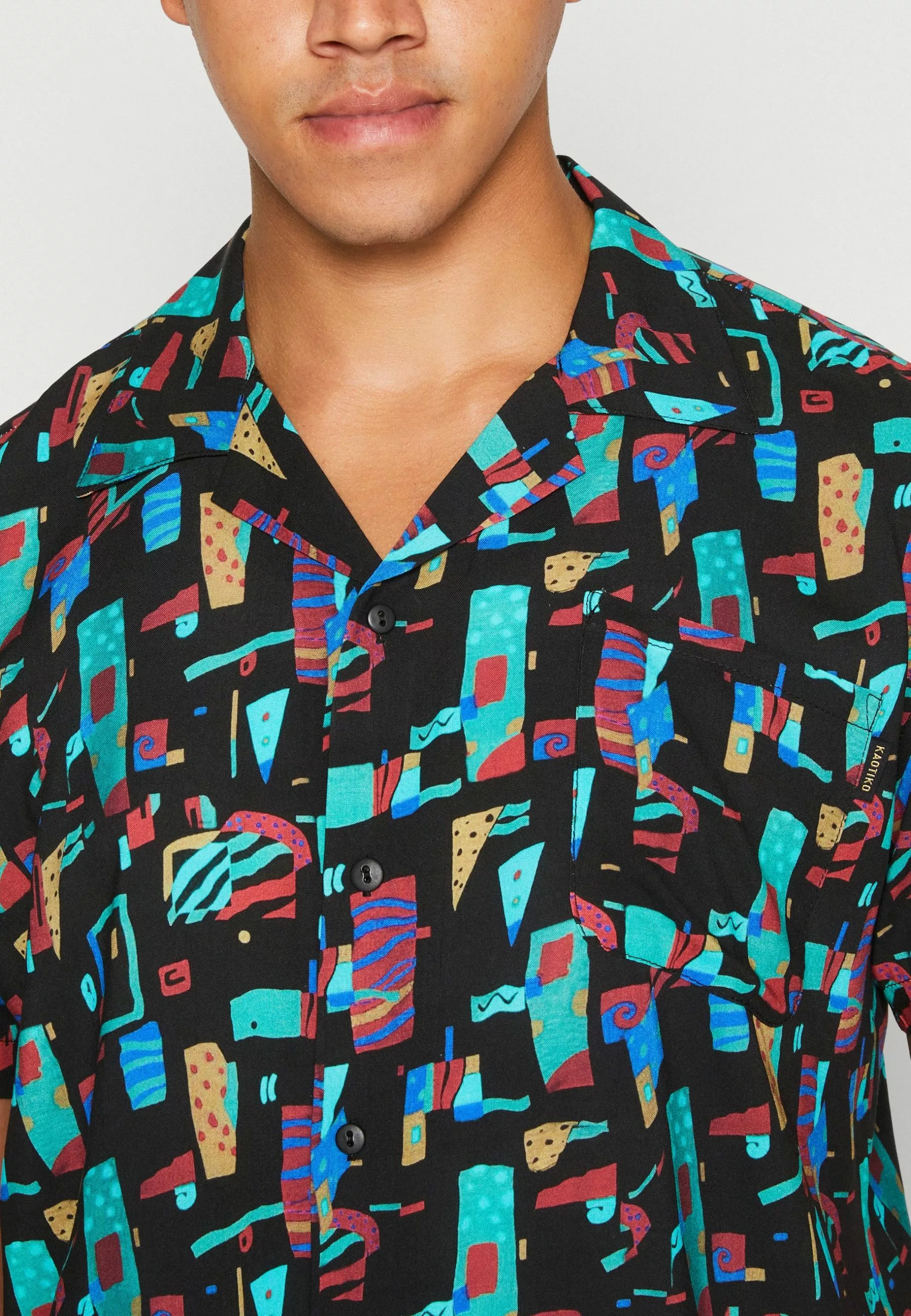 Kaotiko Shirt Bel Air Unisex - Overhemdblouse - Turquesa 8 Kaotiko Shirt Bel Air Unisex - Overhemdblouse - Turquesa - Afbeelding 6