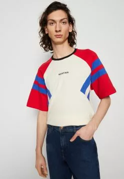 Kaotiko Levin Unisex - T-Shirt Print - Ivory/Red/Royal 10 Kaotiko Levin Unisex - T-Shirt Print - Ivory/Red/Royal -Kaotiko Winkel f592d1befef5474fa0402df0cde9c195