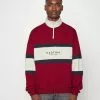 Kaotiko Crew Berwin Unisex - Sweater - Burgundy/Navy/Ivory -Kaotiko Winkel f5cef5a55d2a434b948c1c90f5d96a3c