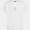 Kaotiko Washed Hand Snake - T-Shirt Print - White -Kaotiko Winkel f807ee2054bf47c8b79ec65d644e58ce