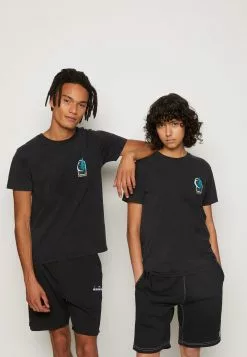 Kaotiko Washed Leopard - T-Shirt Print - Black -Kaotiko Winkel f88df40db2a946338ede4d20d7b3333d