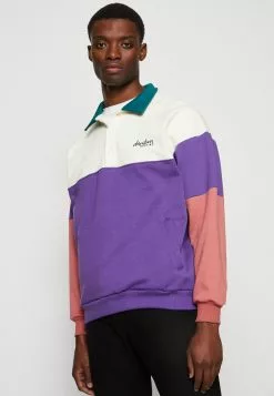 Kaotiko Crew Adler Unisex - Sweater - Purple/Burgundy/Ivory -Kaotiko Winkel f93459b7ace74cf6b9d58a1e300ed146