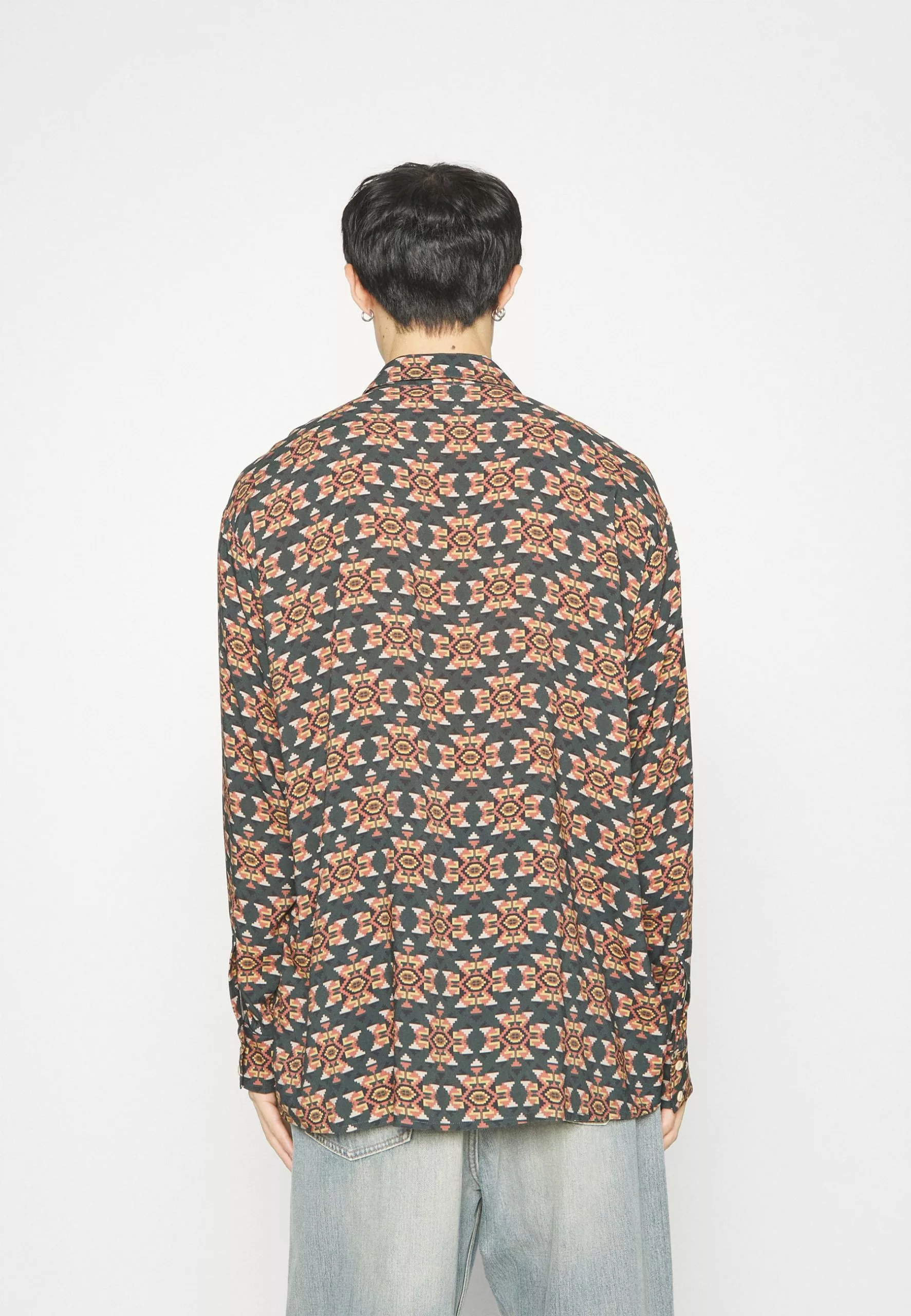 Kaotiko Ethnic Unisex - Overhemdblouse - Jade 6 Kaotiko Ethnic Unisex - Overhemdblouse - Jade - Afbeelding 4