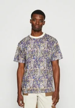 Kaotiko Ethnic Unisex - T-Shirt Print - Blue