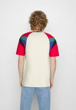 Kaotiko Joss Unisex - T-Shirt Print - Ivory/Red/Heura -Kaotiko Winkel fc3116a96ff1442eb8f9df70f011ff6b