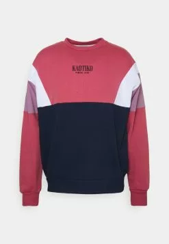 Kaotiko Crew Westport Unisex - Sweater - Burgundy/Navy -Kaotiko Winkel fda1c62330bc4bec9ae33909084d5649